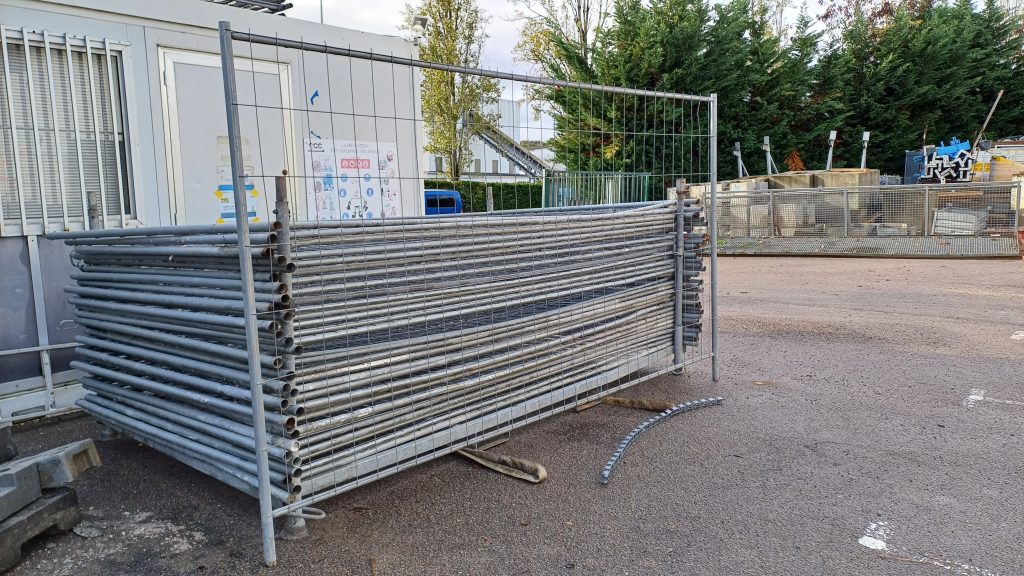Clôture de chantier