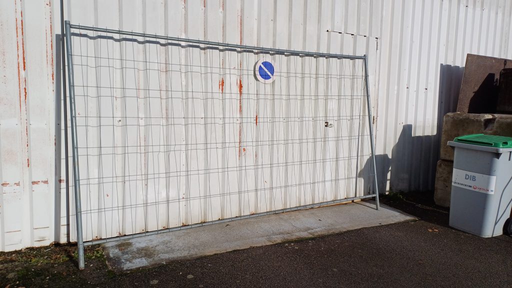 Clôture de chantier