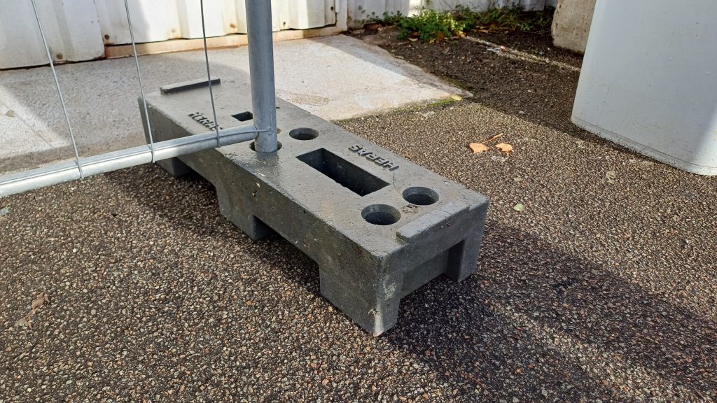 Clôture de chantier