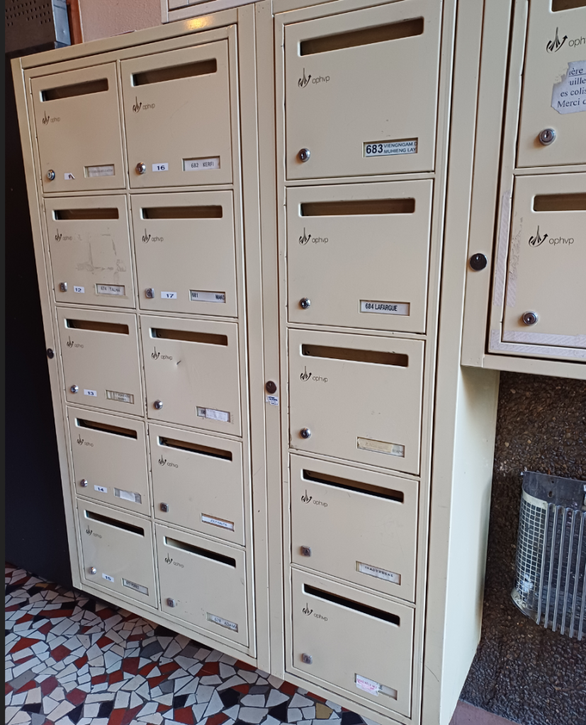 Boites aux lettre