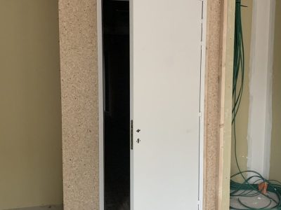 Bloc porte CF1/2H âme pleine stratifiée