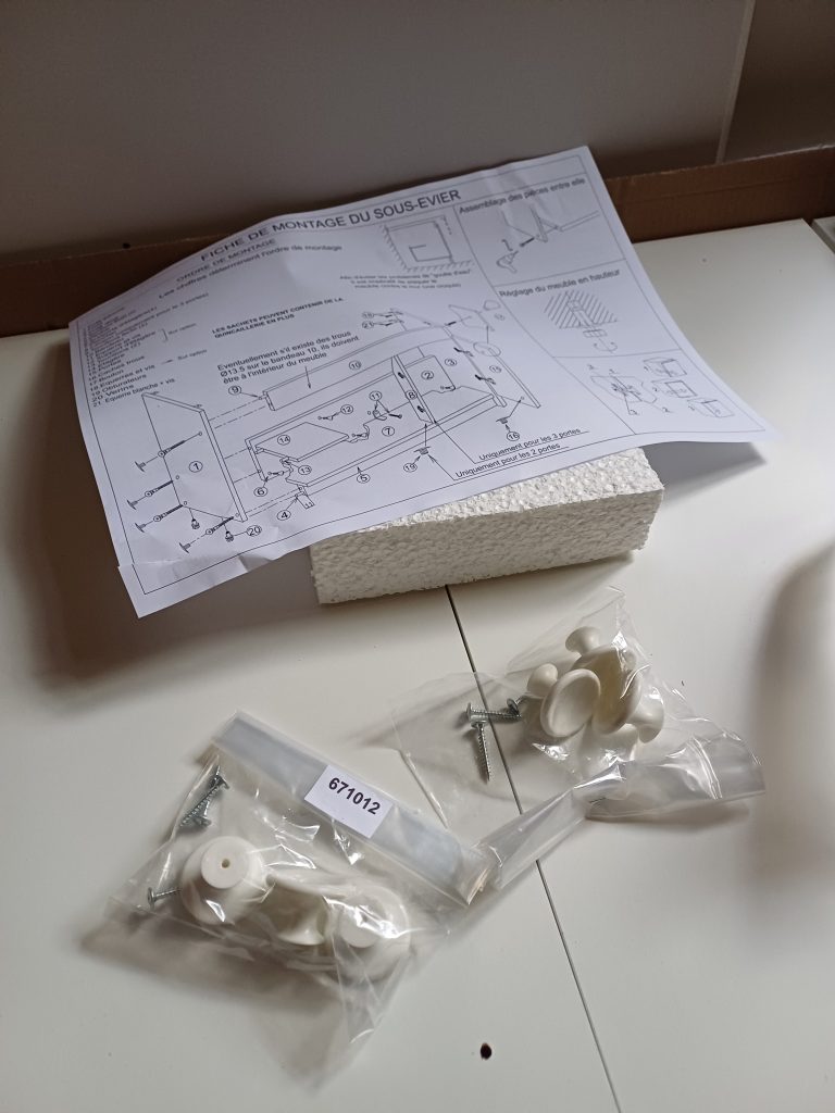 Poignées de portes neuves