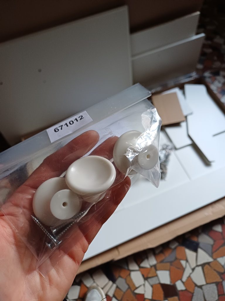 Poignées de portes neuves